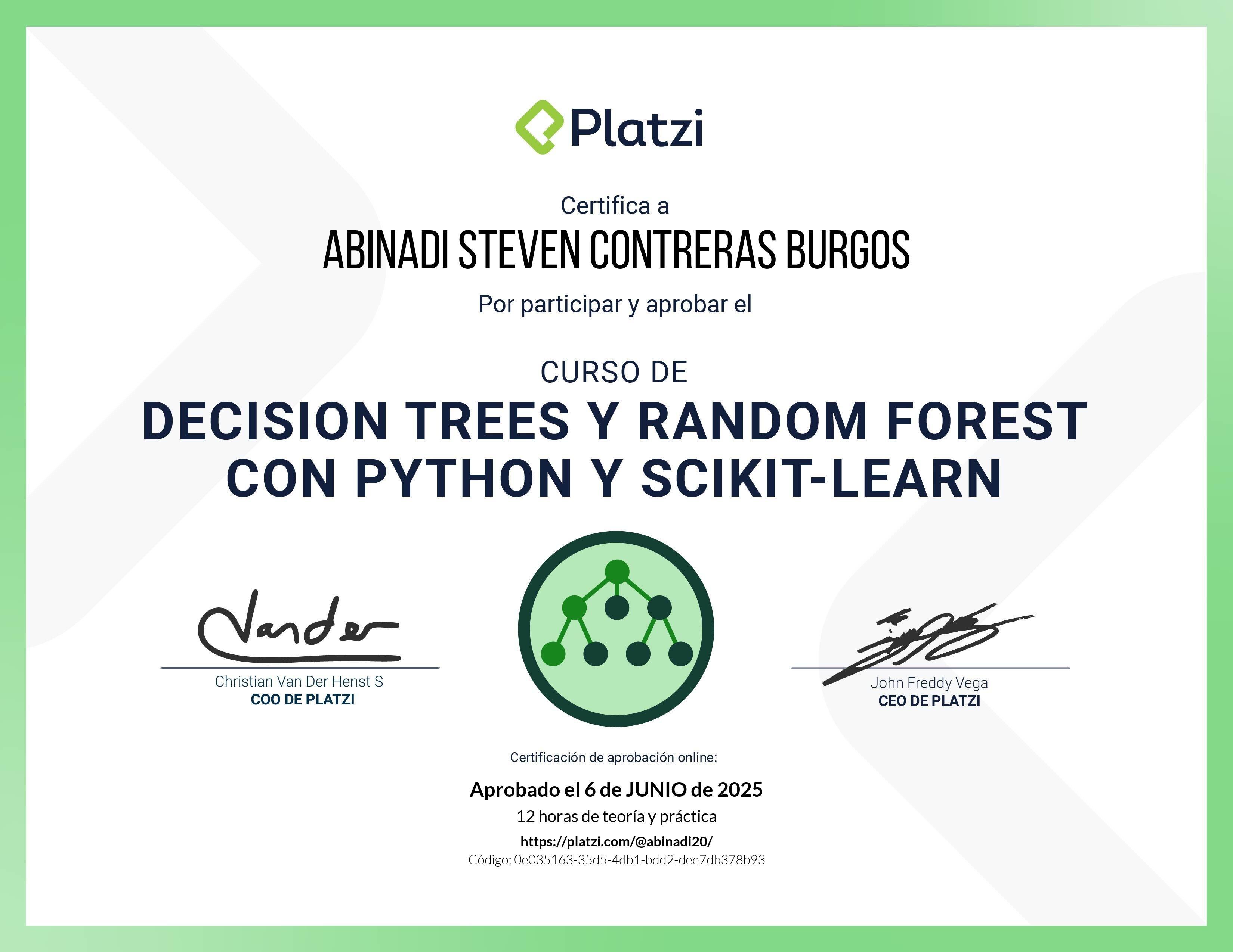 Certificado 13