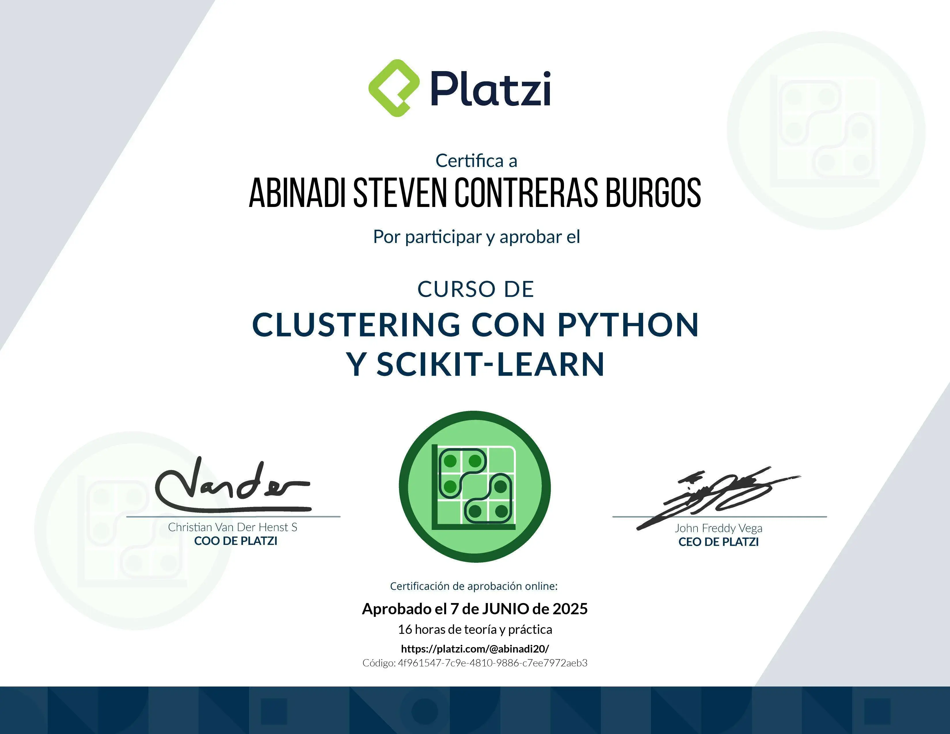 Certificado 17