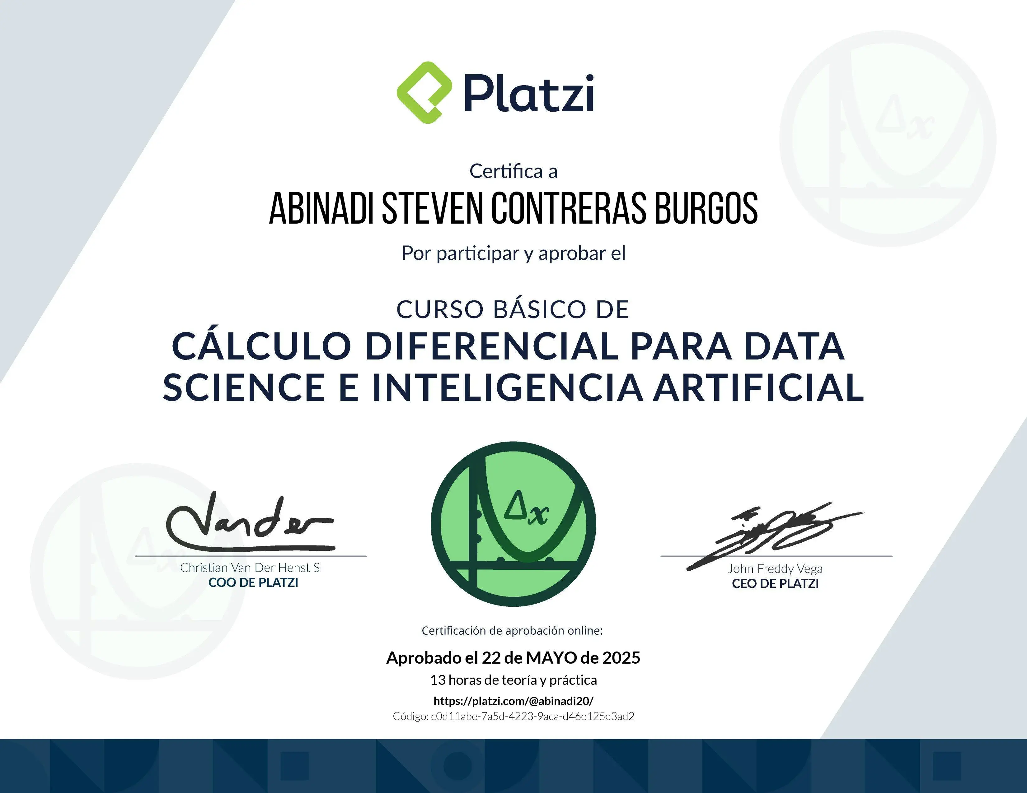 Certificado 5